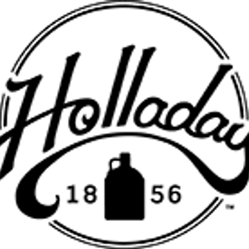 A dark gray fermentation barrel with a lid is prominently featured in this logo design of McCormick Distilling