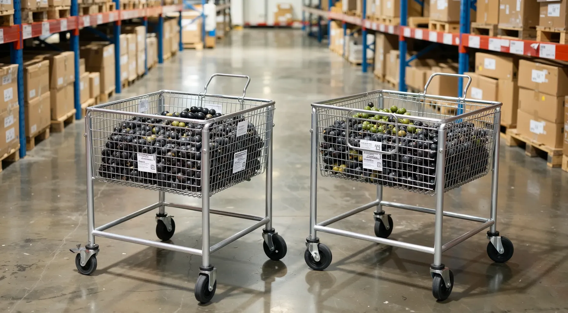 Metal Olive Racks