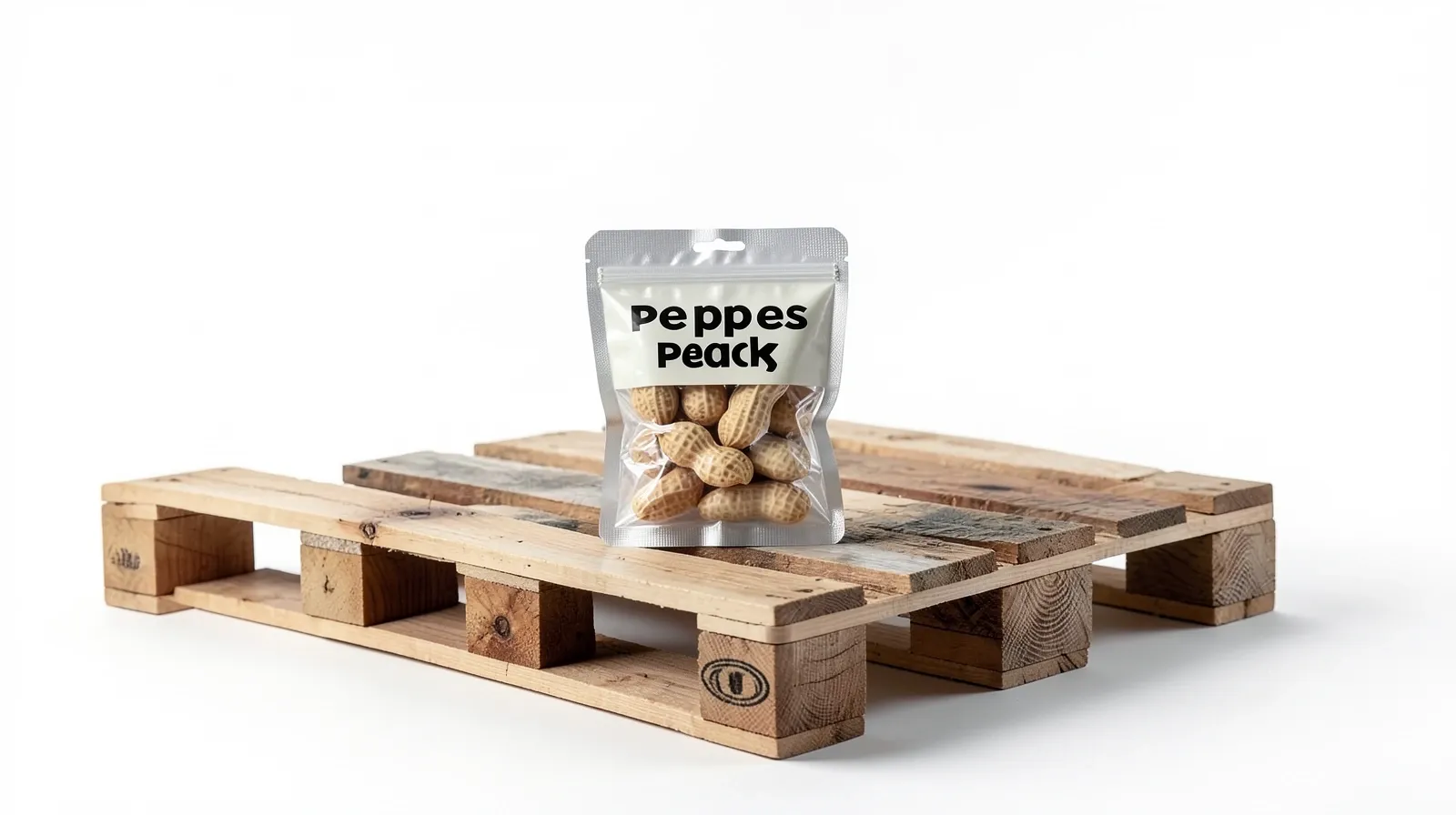 Sample Pallet UNIS Peanut Sample Packs freight shipping